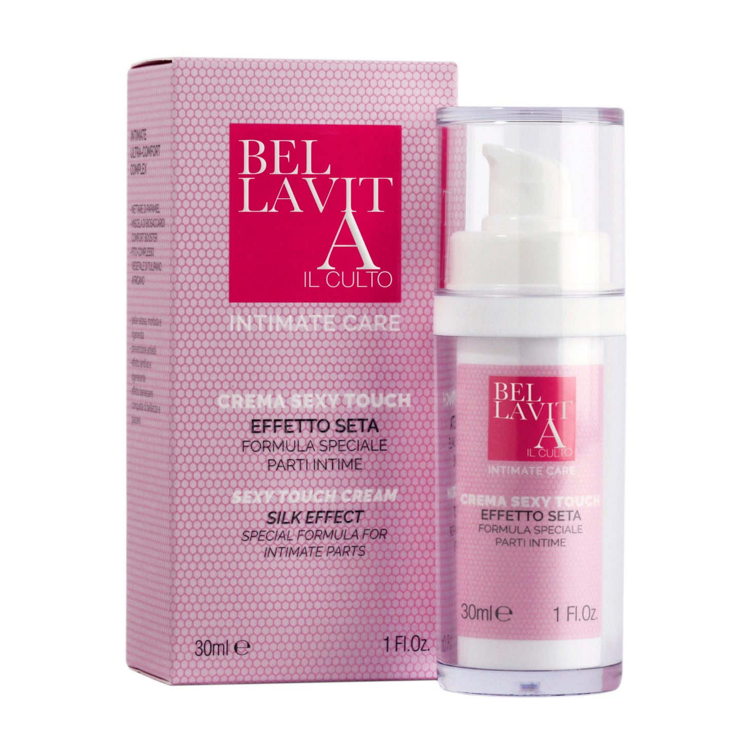CREMA VEGETALE - SEXY TOUCH EFFETTO SETA - FORMULA SPECIALE PARTI INTIME
