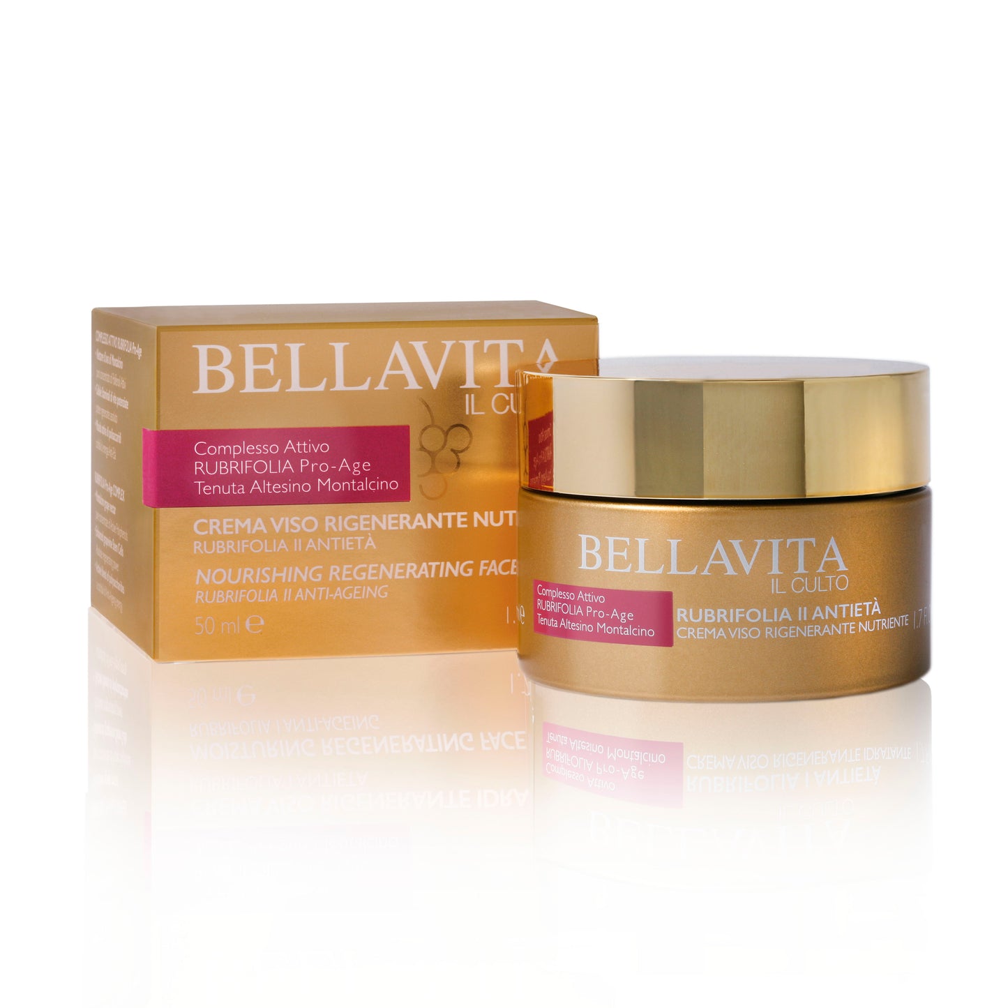 RUBRIFOLIA II ANTI-ETÀ CREMA VISO RIGENERANTE NUTRIENTE