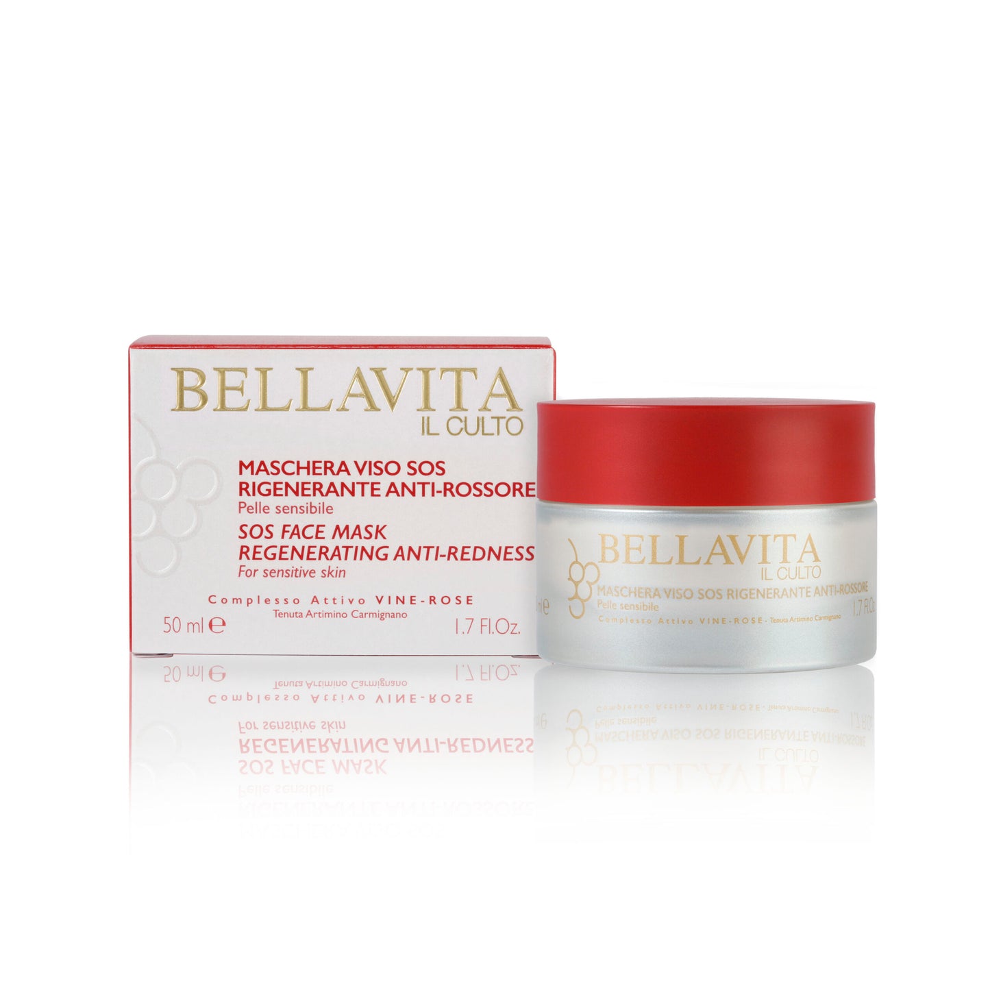 MASCHERA VISO SOS RIGENERANTE ANTI-ROSSORE